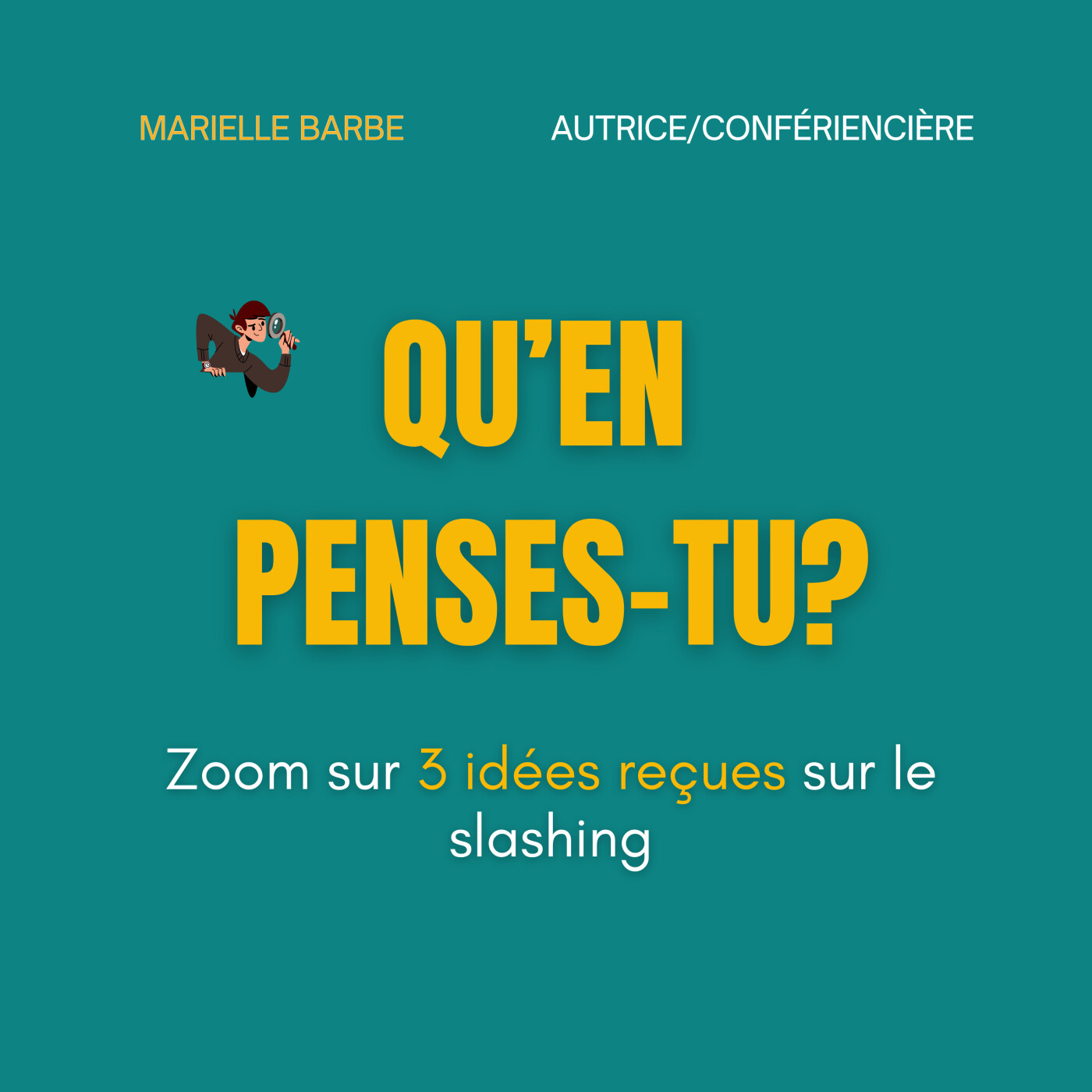 🔥 Épisode spécial : Les pires idées reçues sur le slashing – avec Marielle Barbe
