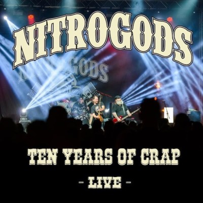 213Rock Harrag Melodica live interview with Henny Wolter of NitroGods 10 05 2022 Ten Years of Crap Out on May 27th 2022 cover