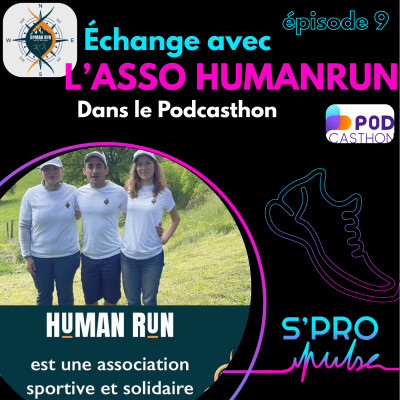 L'association HumanRun dans le Podcasthon cover