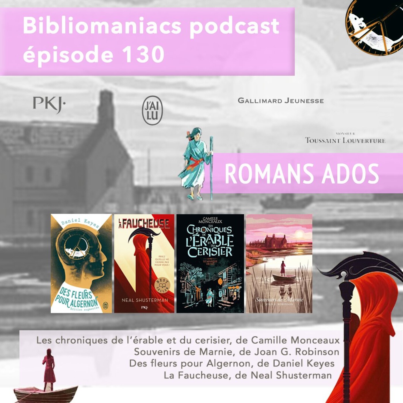 Bibliomaniacs épisode 130 - Littérature ados