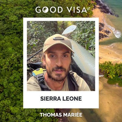 #49 - SIERRA LEONE : Il descend en solitaire le plus grand fleuve du pays avec son packraft (Thomas Mariée) cover