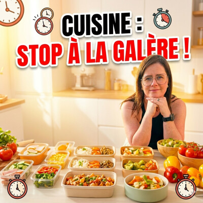 Arrête de perdre du temps en cuisine (fais ça à la place) cover