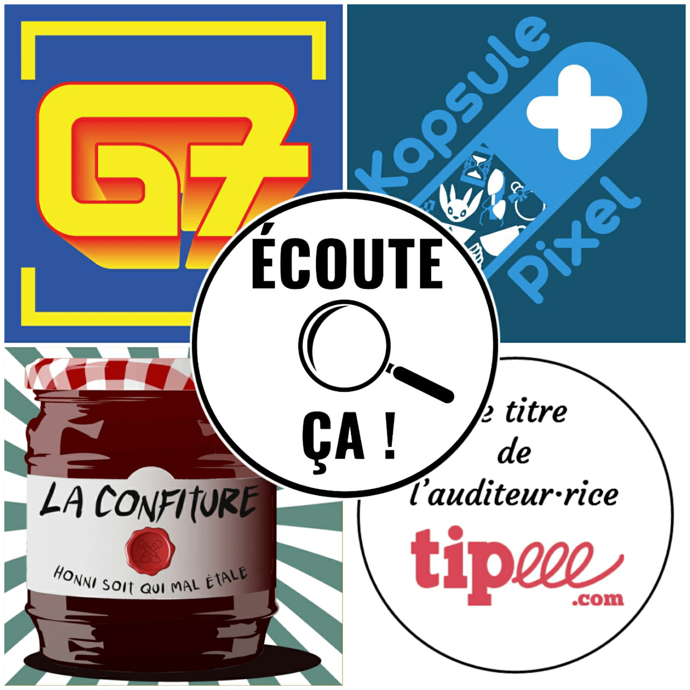 Ep 90 : Zikdepod S03E03 (Kapsule Pixel, La Confiture, G7, David (Tipeee))