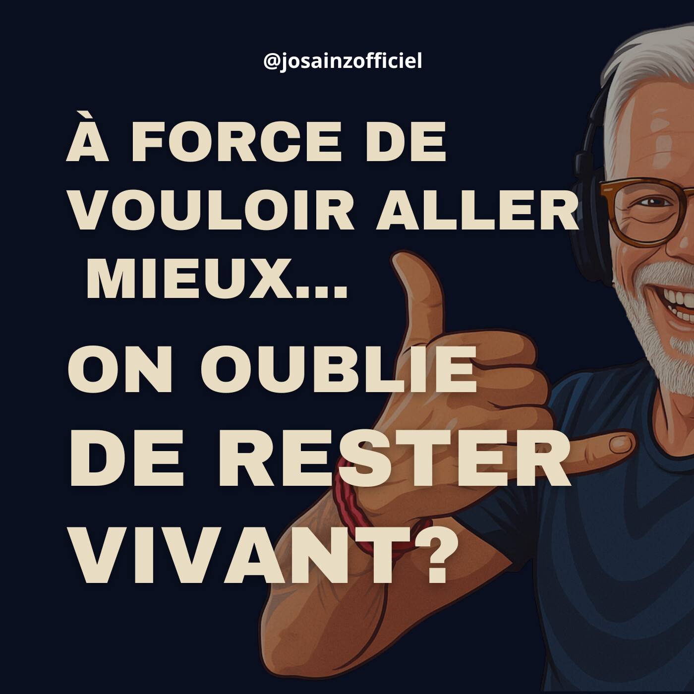 🎙️ LES CLAQUES DOUCES Podcast 1 – Semaine 2 À force de vouloir aller mieux, on oublie parfois de rester vivant