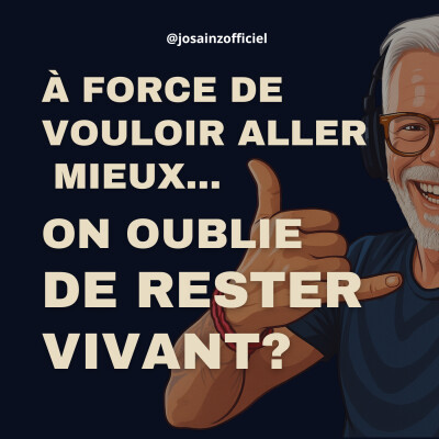 🎙️ LES CLAQUES DOUCES Podcast 1 – Semaine 2 À force de vouloir aller mieux, on oublie parfois de rester vivant cover