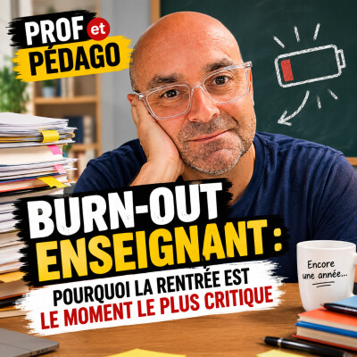 Burn-out enseignant : pourquoi la rentrée est le moment le plus critique cover