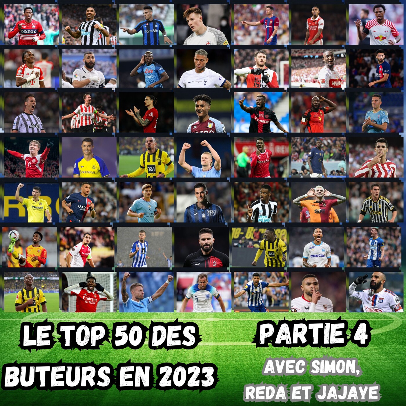 Quel est le top 50 des buteurs en 2023? Partie 4