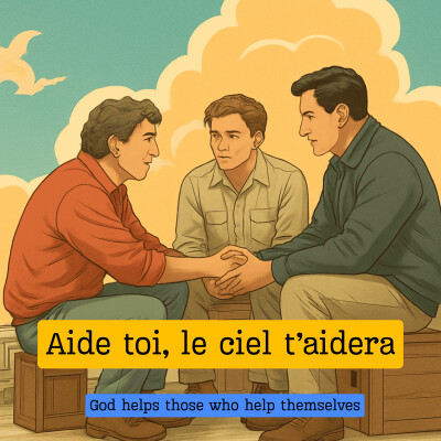 Expression française : "Aide toi, le ciel t'aidera" cover