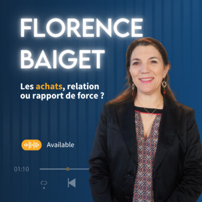 Florence Baiget : Les achats, relation ou rapport de force ? cover