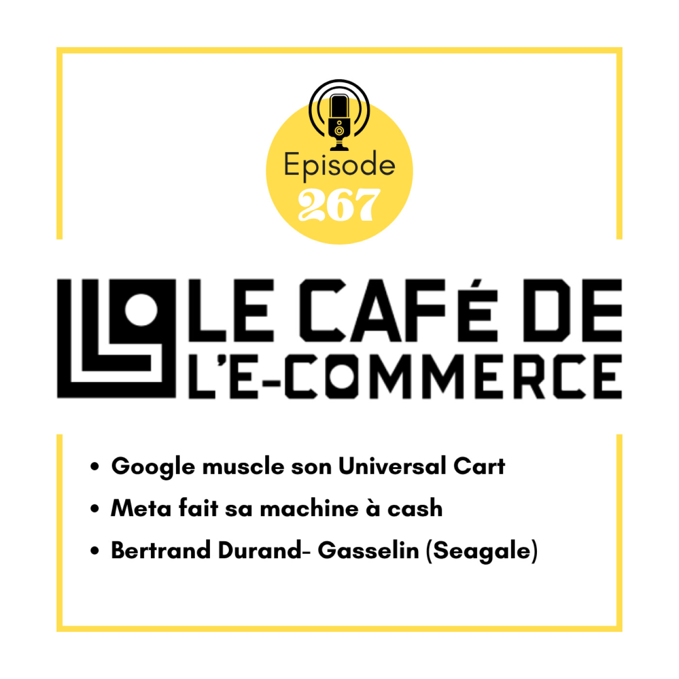 Google muscle son Universal Cart, Meta fait sa machine à cash et Bertrand Durand- Gasselin (Seagale)