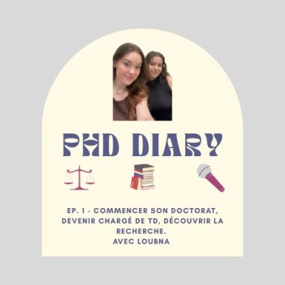 PhD Diary EP.1 - Commencer son doctorat, devenir chargé de TD, découvrir la recherche. Avec Loubna cover