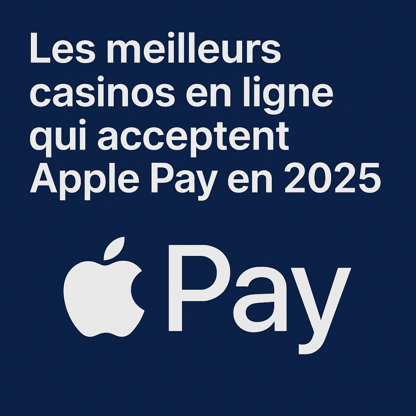 Meilleurs casinos en ligne Apple Pay en 2025 episode artwork