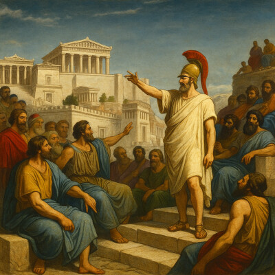 ATHÈNES, DÉMOCRATIE OU OLIGARCHIE ? cover