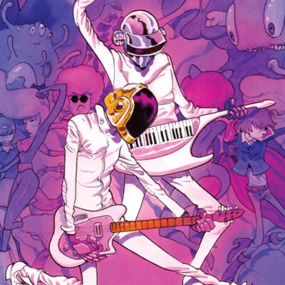 MÉTAL HURLANT CONSACRE UN HORS-SÉRIE EXCEPTIONNEL AUX DAFT PUNK cover