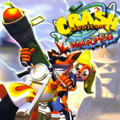 Episode 4 - Crash Bandicoot 3 : Warped (1998) cover