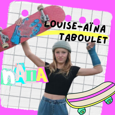 🛹 Louise-Aïna Taboulet, skateuse professionnelle à 15 ans [COUP DE CŒUR DES FILLES] cover