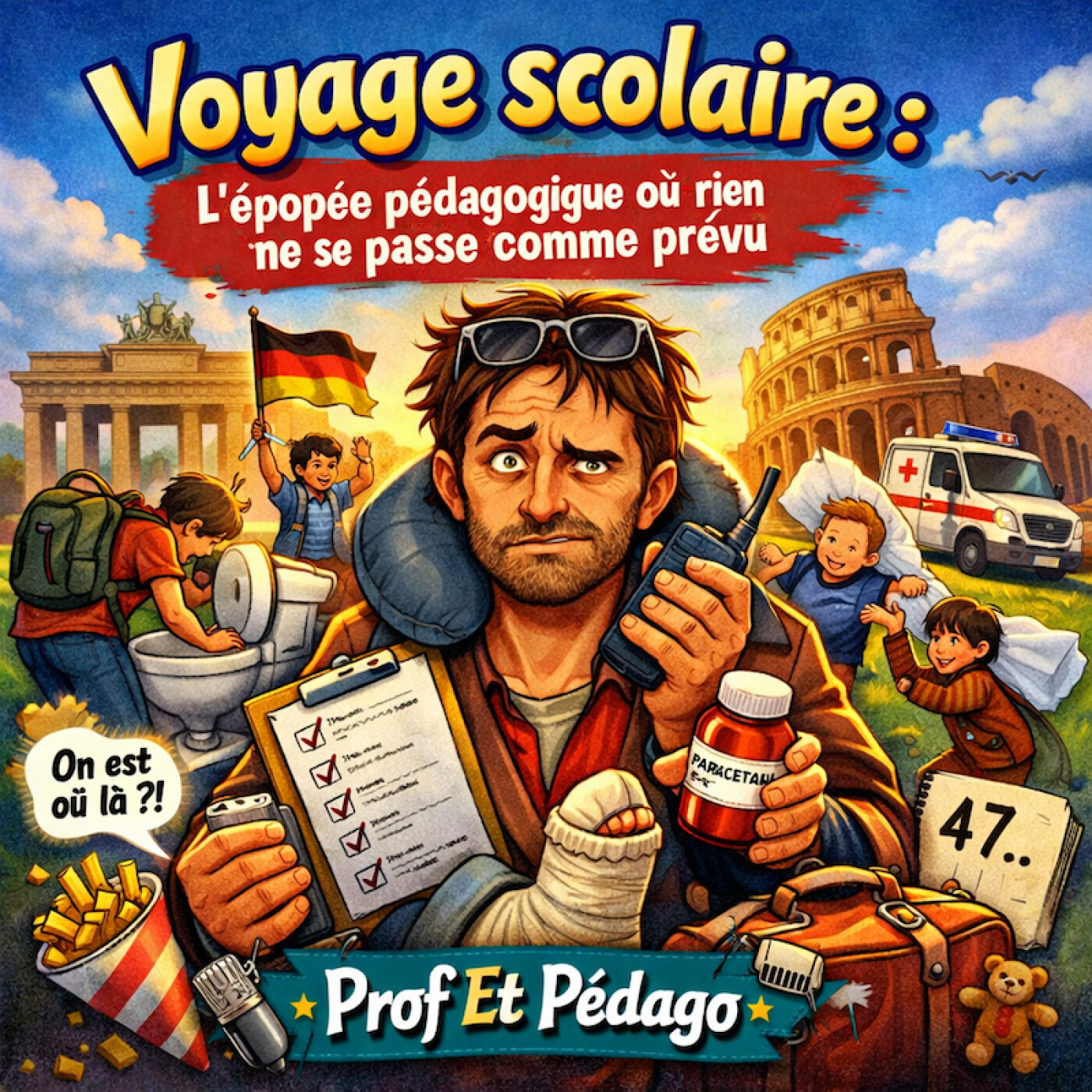🎒 Voyage scolaire : l’épopée pédagogique où rien ne se passe comme prévu episode artwork