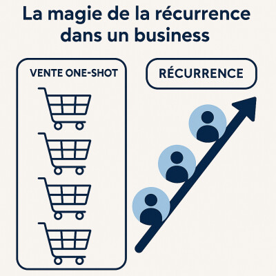 La Magie de la Récurrence : Le Secret d'une Entreprise Sereine (avec Rivalis) cover