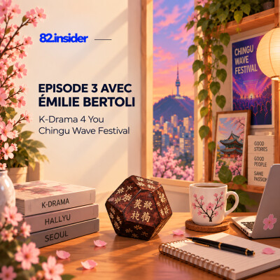Conversation avec Emilie Bertoli, K-Drama 4 You & Chingu Wave Festival cover
