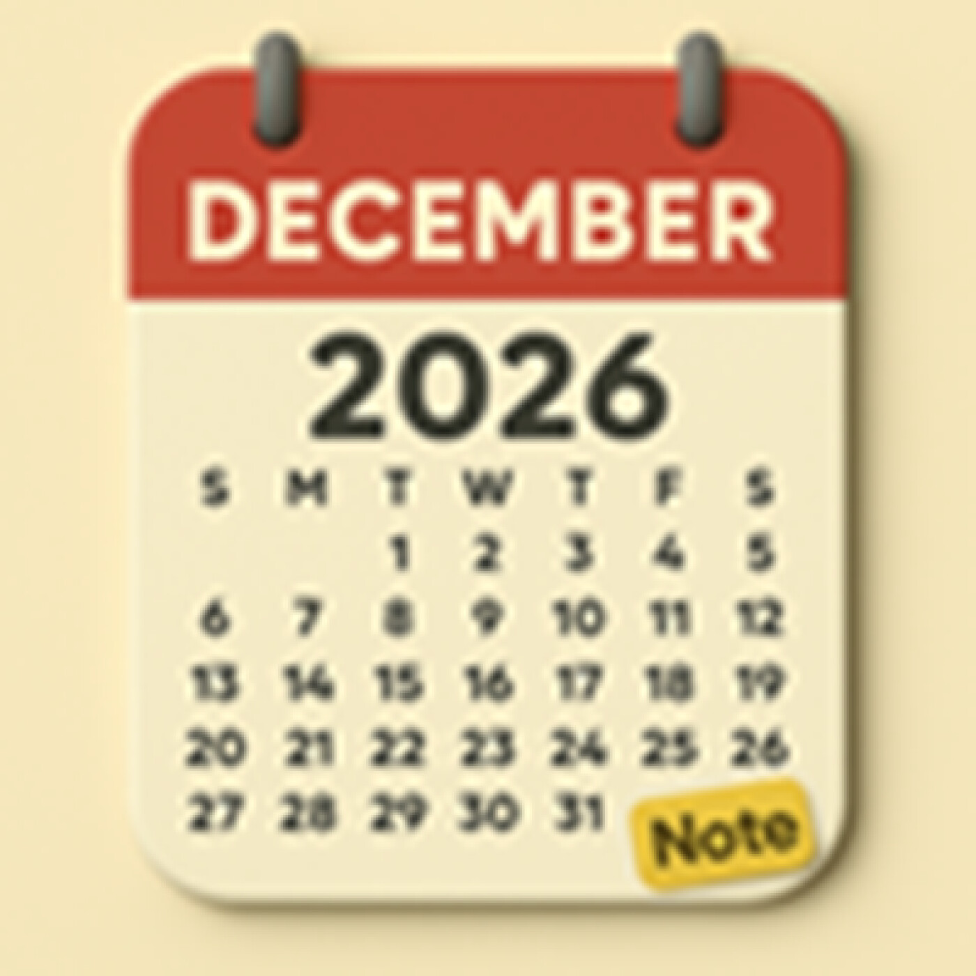 December 2026 Calendar: Customize It with Photos, Events, and Holidays