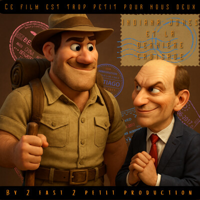 Indiana Jones et la Dernière Croisade : Merci M. Spielberg pour Nicolas Sarkozy cover
