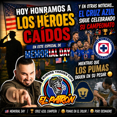 🇺🇸🙏 Memorial Day, campeones y tristezas felinas 🚂🏆 cover