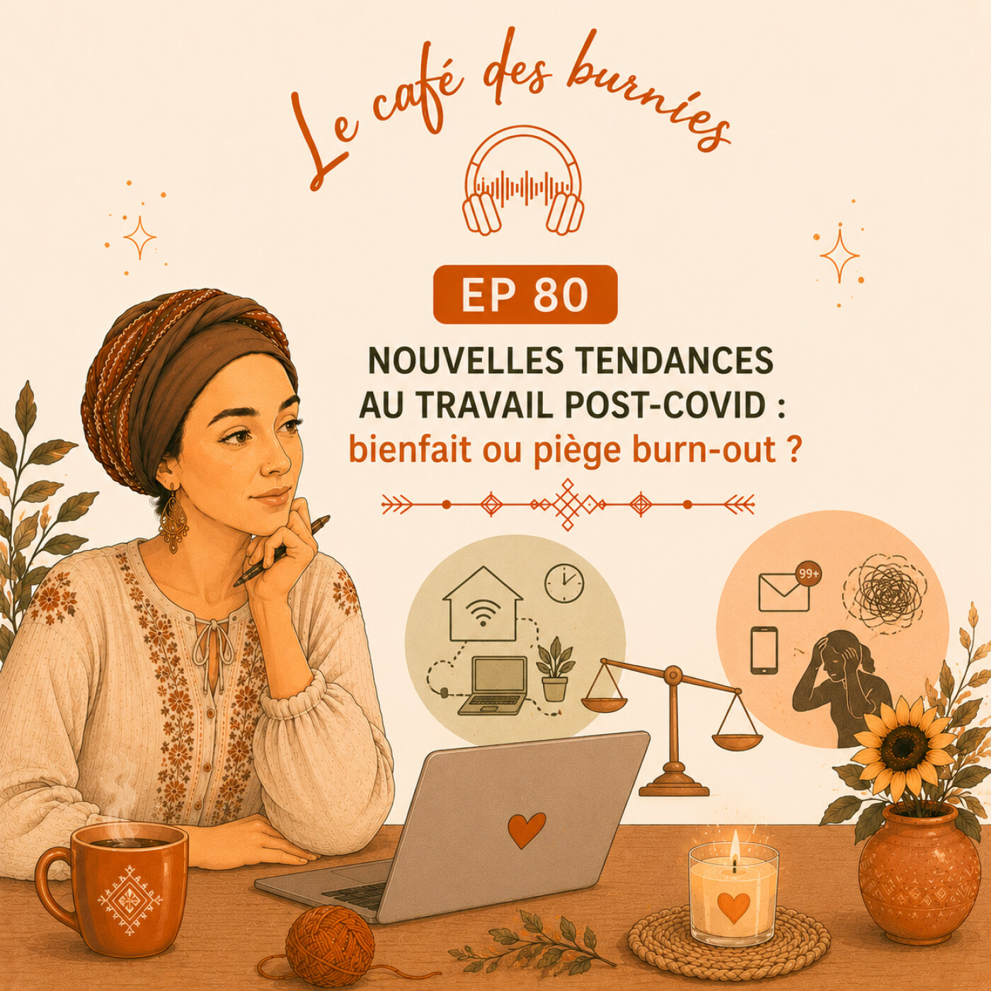 EP 80 NOUVELLES TENDANCES AU TRAVAIL POST-COVID : bienfait ou piège burn-out ?