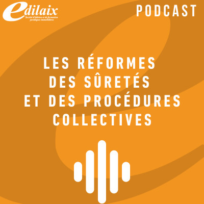 Les réformes des sûretés et des procédures collectives cover