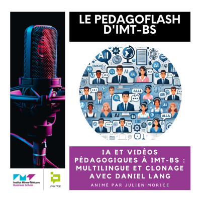 #18 - IA et vidéos pédagogiques à IMT-BS : multilingue et clonage avec Daniel Lang cover