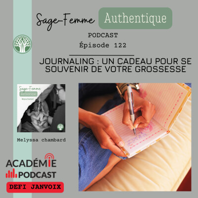 Journaling : Un cadeau pour se souvenir de votre grossesse EP122 cover