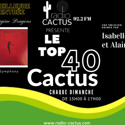 Top 40 Cactus du 21 mai 2023. cover