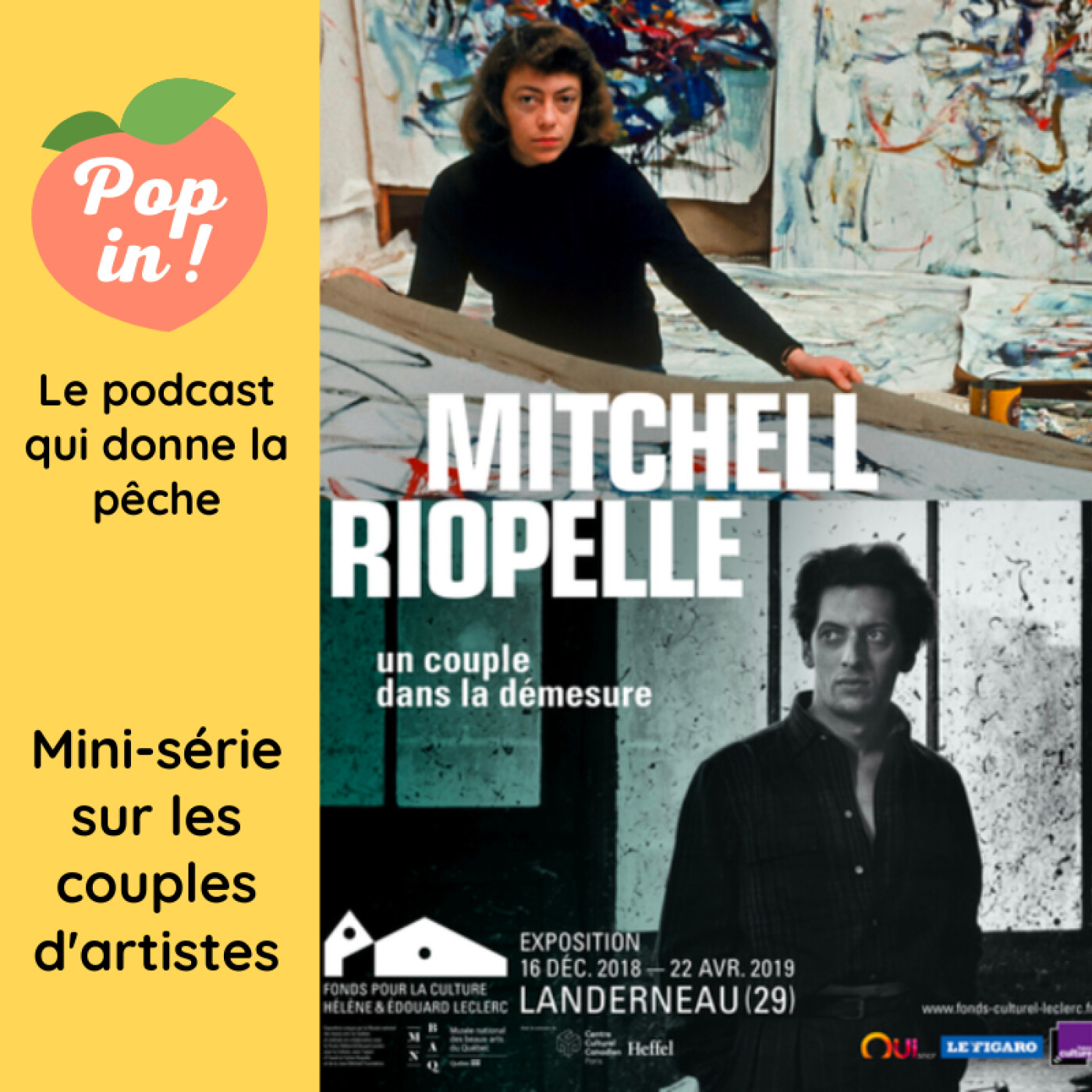 Jean-Paul Riopelle et Joan Mitchell - Mini-série sur les couples d'artistes