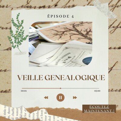 #4. La veille généalogique cover