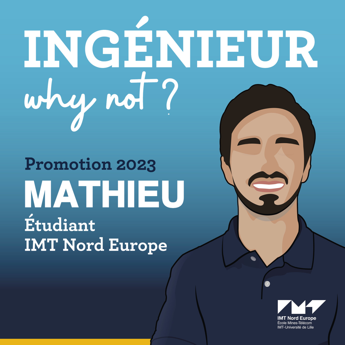 Double carrière : ingénieur et arbitre avec Mathieu