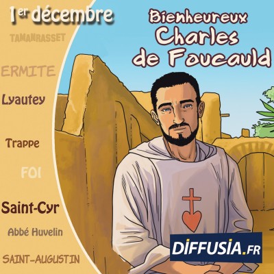 Le 10 septembre 1901, Charles de Foucauld débarque à Alger chez les Pères Blancs responsables de l'évangélisation en Afrique du Nord cover
