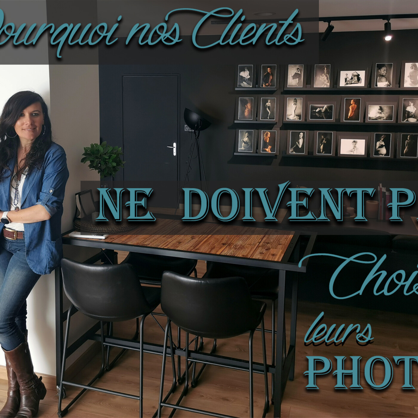 Le PORTRAIT de FEMMES by Delphine Dos Santos Photographe