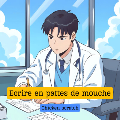 Ecrire en pattes de mouches cover
