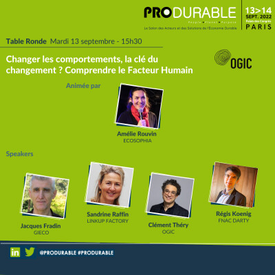 Table Ronde - Changer les comportements, la clé du changement ? Comprendre le facteur humain cover