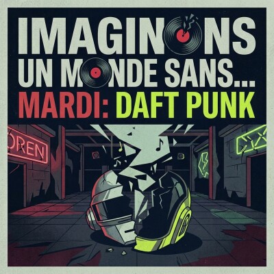 IMAGINONS CE QUE SERAIT NOTRE MONDE SANS… LES DAFT PUNK cover
