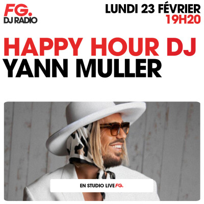 HAPPY HOUR DJ : YANN MULLER cover