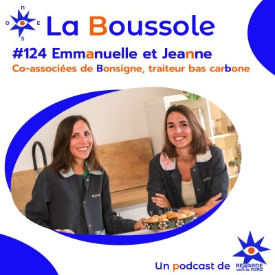 #124 Emmanuelle et Jeanne, co-associées de Bonsigne, traiteur bas carbone cover
