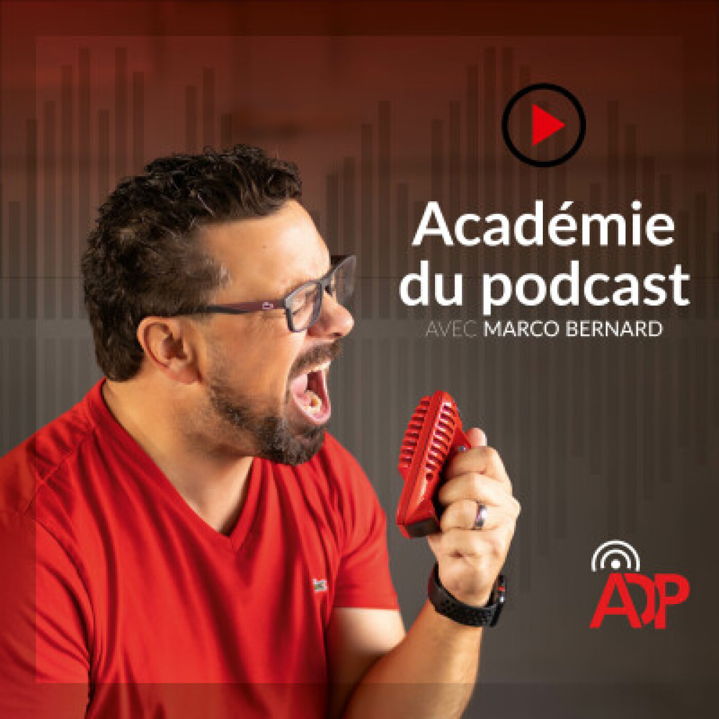 L\'Académie du podcast avec Marco Bernard, formateur en podcasting
