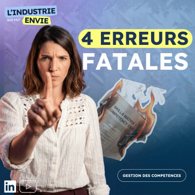 Gestion des compétences industrielles : 4 erreurs qui vous coûtent cher cover