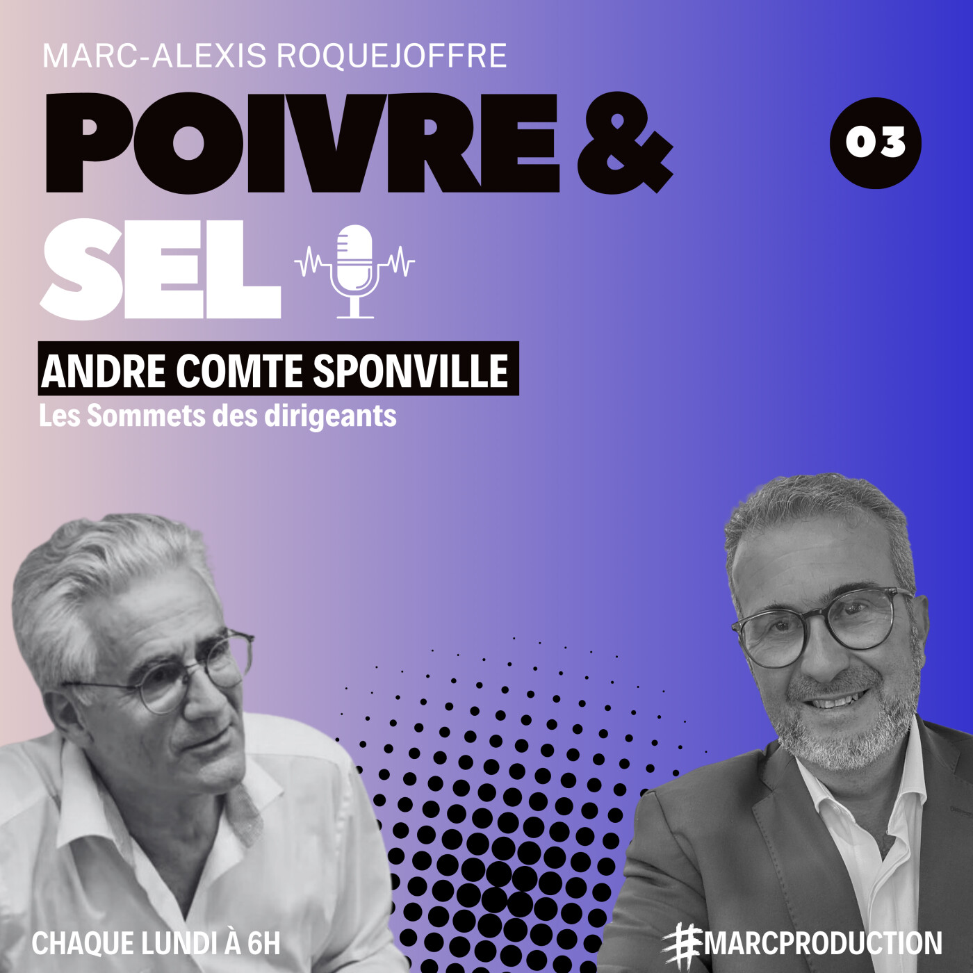 André Comte Sponville, les sommets des dirigeants episode artwork