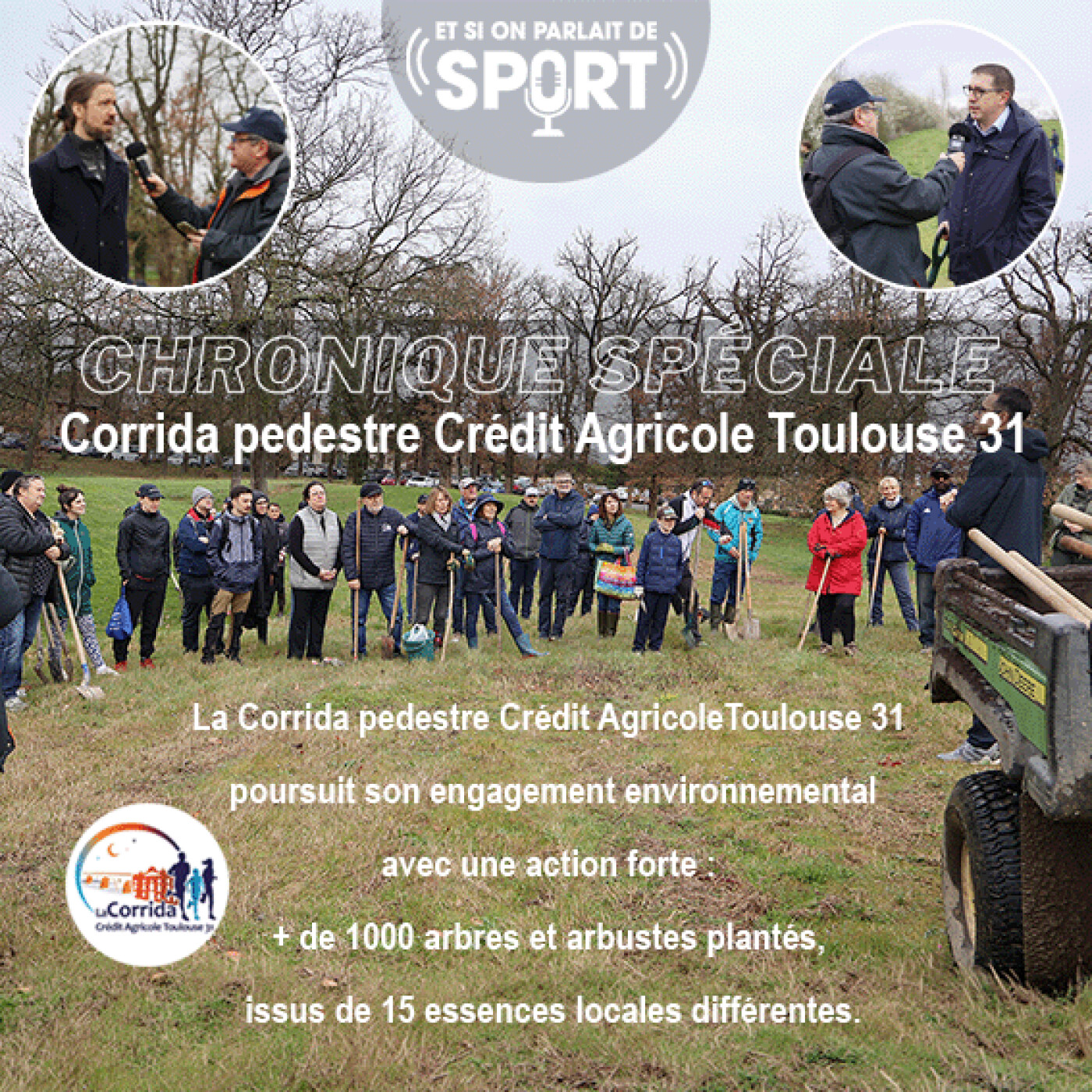 Chronique Spéciale - Corrida Pedestre Credit Agricole Toulouse 31 episode artwork