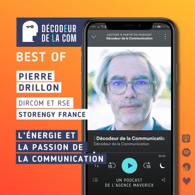 L'énergie et la Passion de la Communication | Pierre Drillon, dircom et RSE de Storengy France | Best Of cover