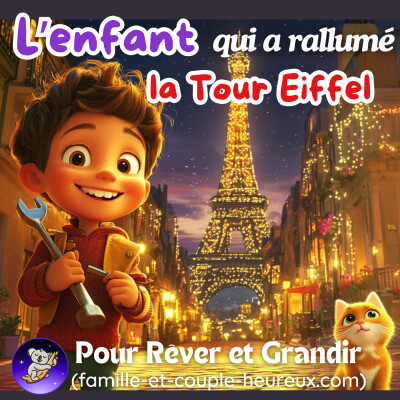 L’enfant qui a rallumé la Tour Eiffel 🗼|  Histoire pour s’endormir | Conte  | Voix douce de Patricia cover