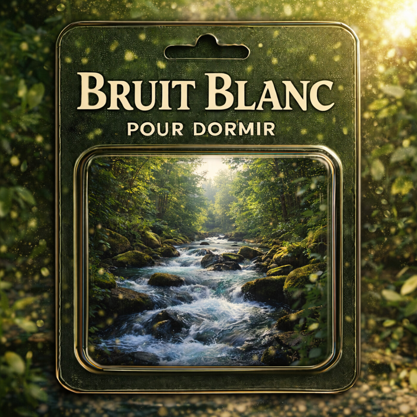 1 H Bruit Blanc pour DORMIR | ASMR son de la rivière