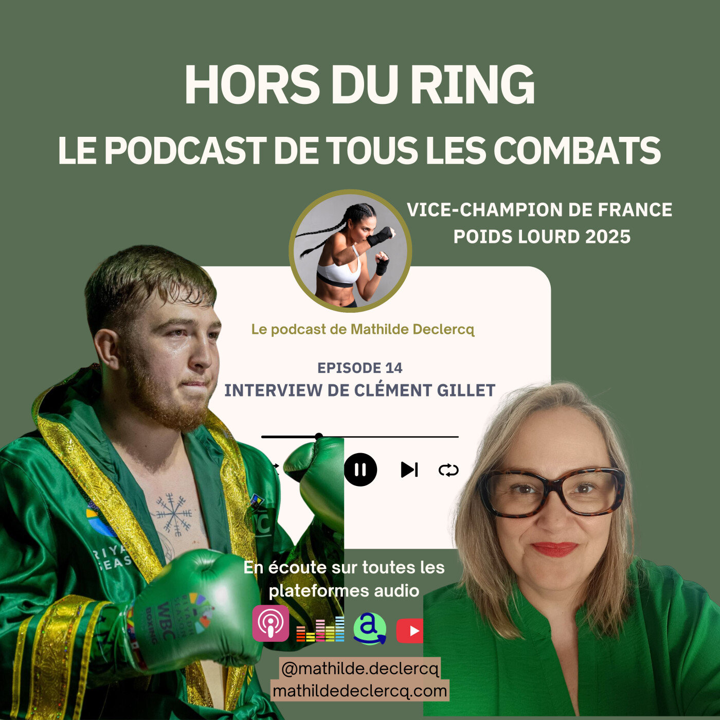 Hors du Ring - le podcast de tous les combats - 100% féminin