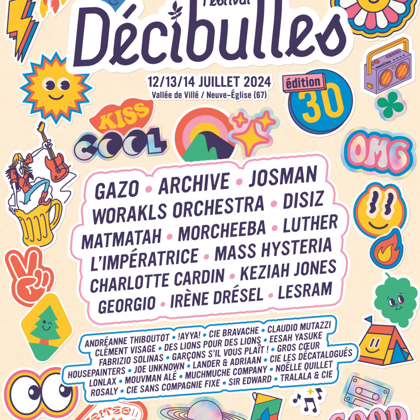 Neuve-Eglise : Du 12 au 14 juillet prochain, le festival Décibulles célèbre sa 30ème édition ! episode artwork